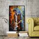 Eric Clapton ' by Leonid Afremov Framed Oil Painting Print on Canvas ...