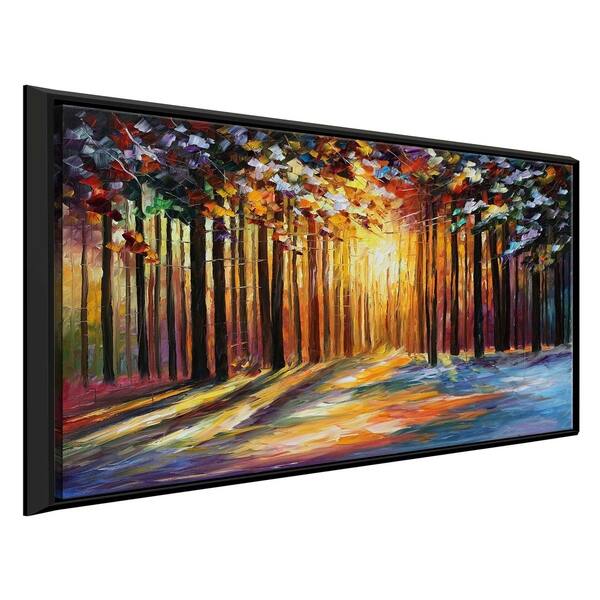 Sun Of January ' by Leonid Afremov Framed Oil Painting Print on Canvas ...