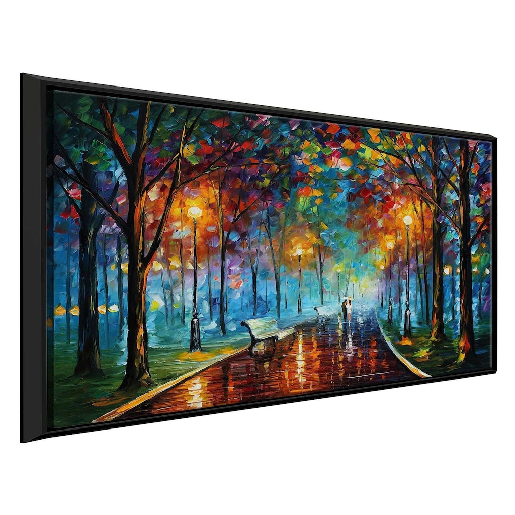 Misty Mood ' by Leonid Afremov Framed Oil Painting Print on Canvas