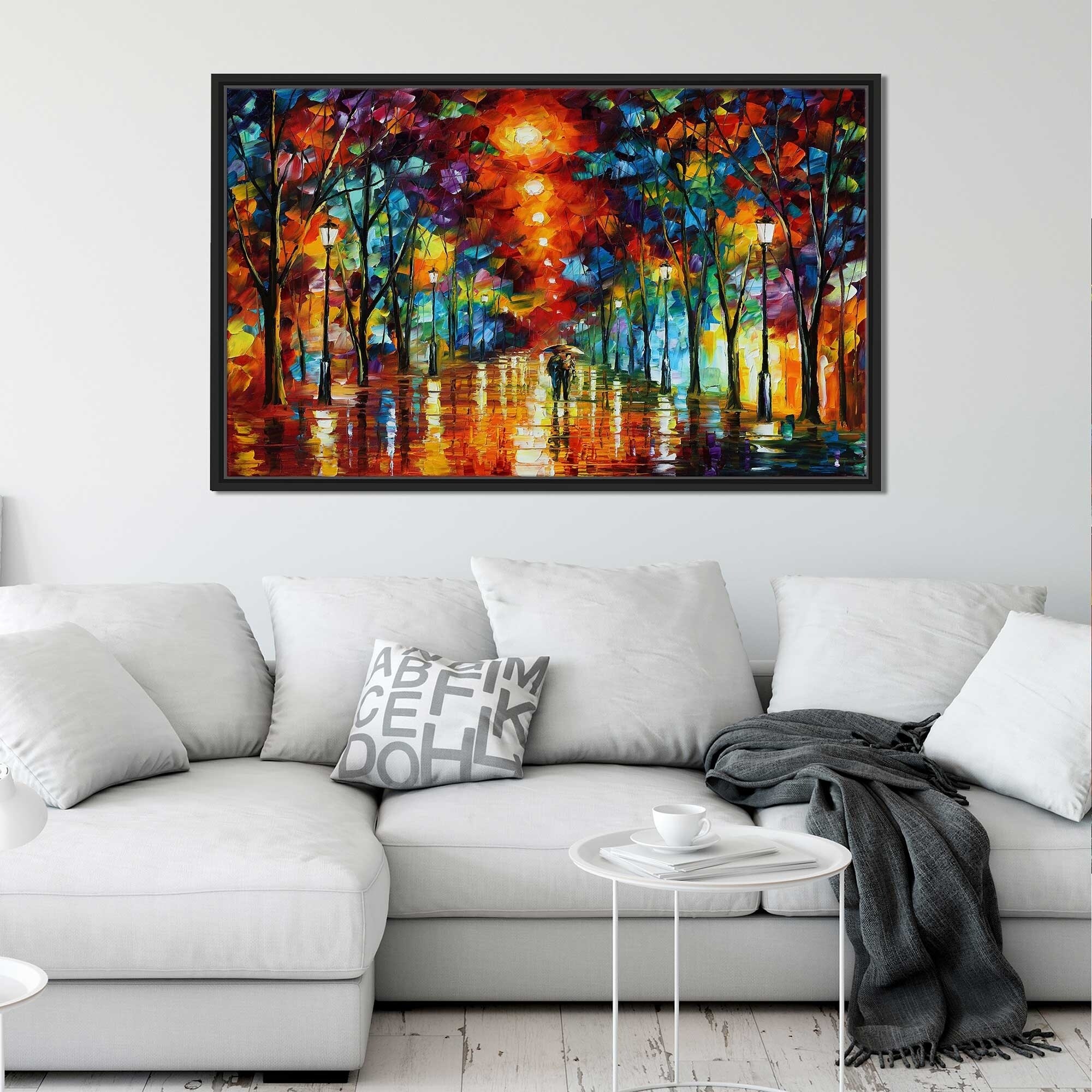 Leonid Afremov Abstract Oil Painting Canvas Wall Art Picture Print Living  Room