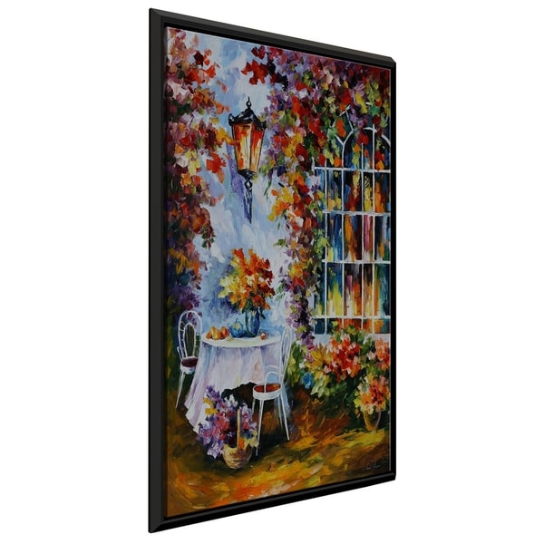 In The Garden ' by Leonid Afremov Framed Oil Painting Print on Canvas
