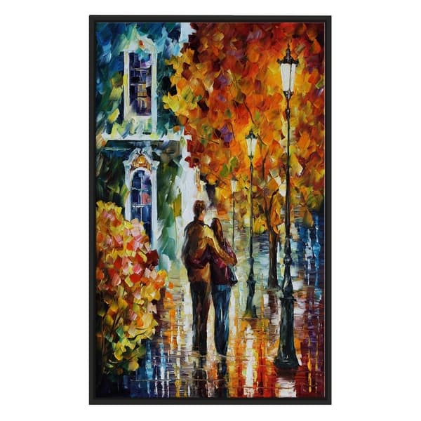 After The Date ' by Leonid Afremov Framed Oil Painting Print on Canvas ...