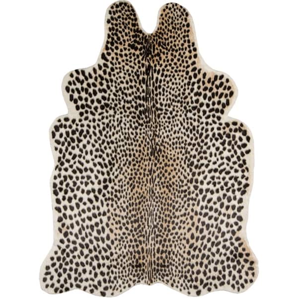 slide 2 of 17, Erin Gates by Momeni Acadia Animal Print Faux Hide Area Rug - 5'3" x 7'10" Multi