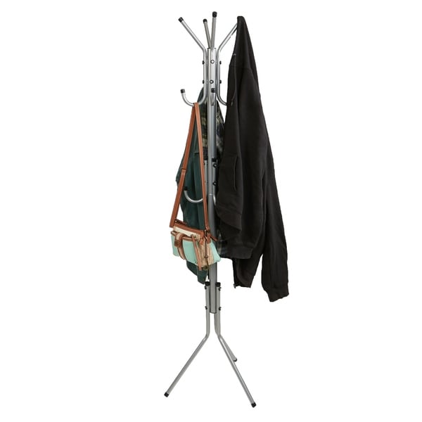 coat and purse rack