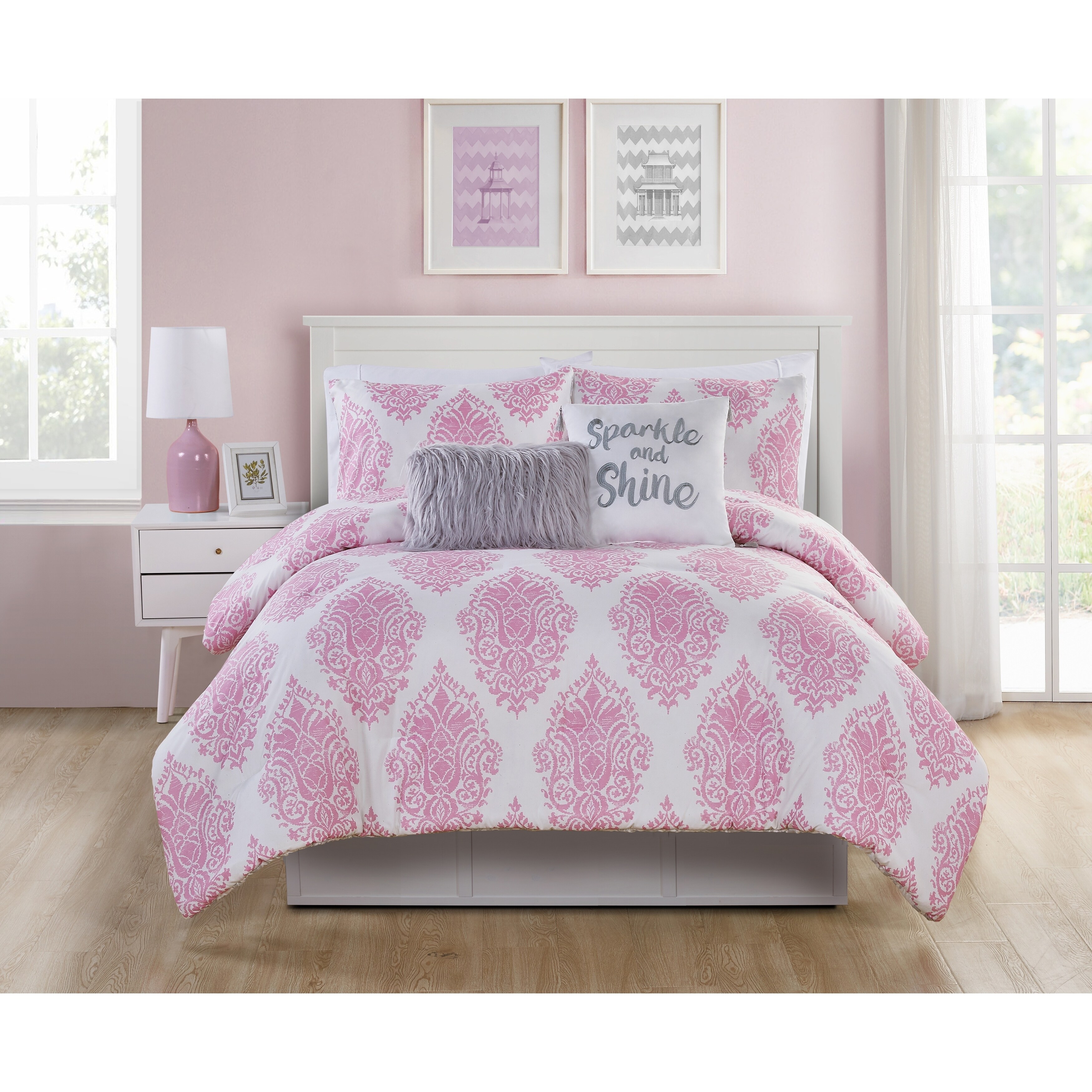 Shop Vcny Home Love The Little Things Reversible Comforter Set