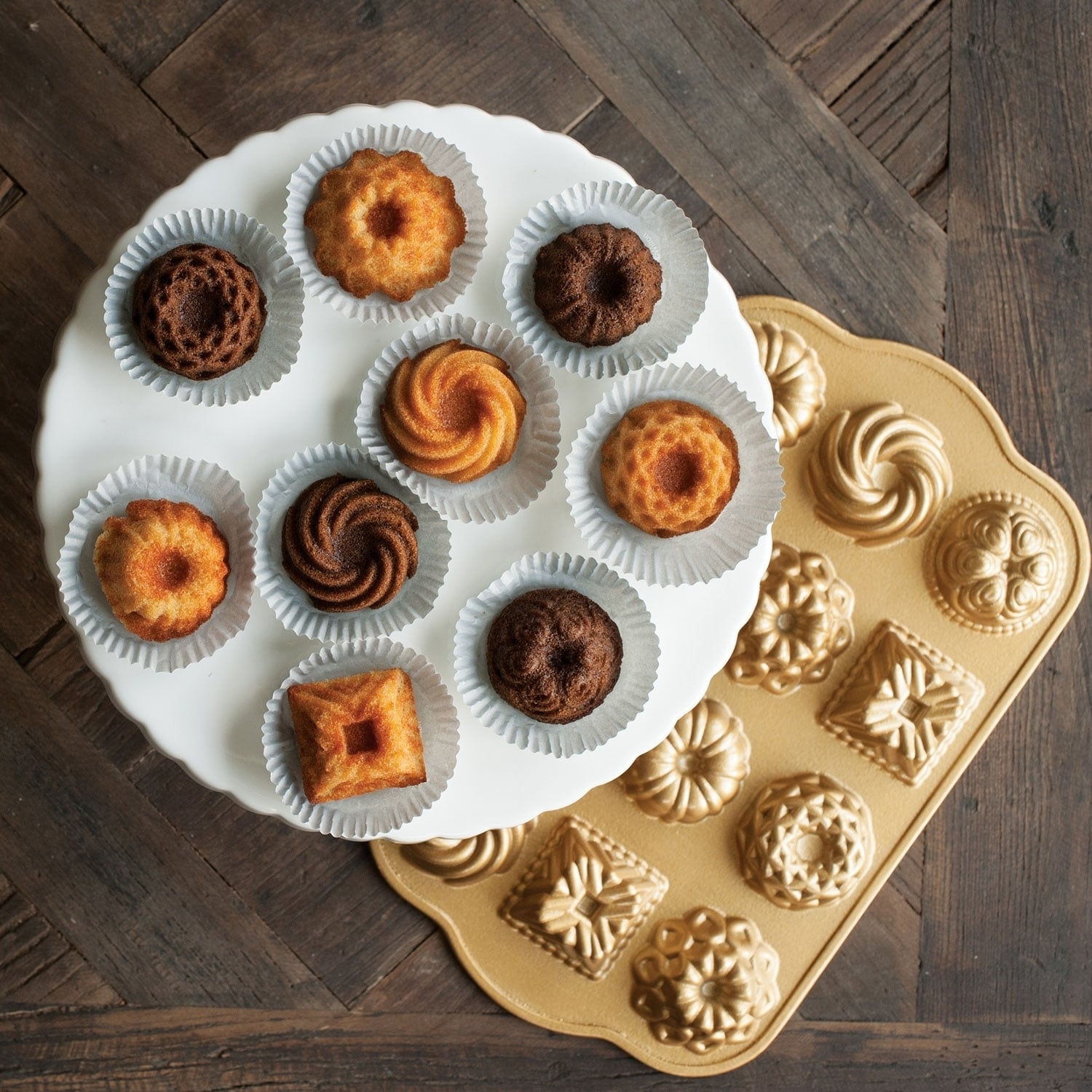 ノルディックウェア　charms Gold Nordic Ware Bundt Charms Pan - Gold - On Sale - Bed Bath & Beyond