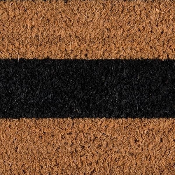 Shop Erin Gates By Momeni Park Stripe Black Hand Woven Natural