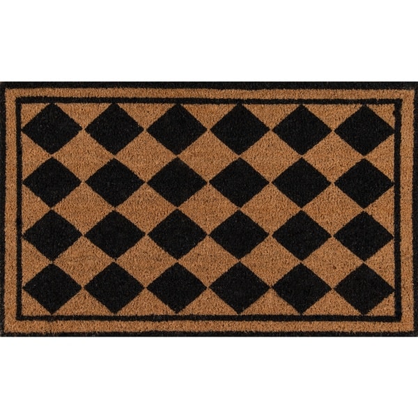 Shop Erin Gates By Momeni Park Harlequin Black Hand Woven