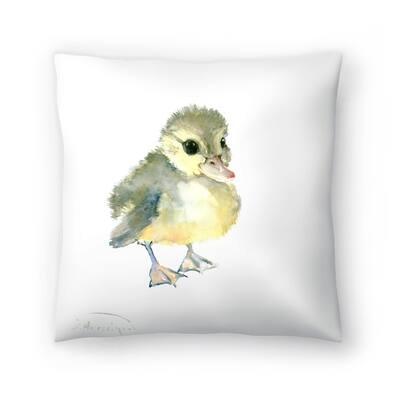 Americanflat 'Baby Duck' - Decrative Throw Pillow