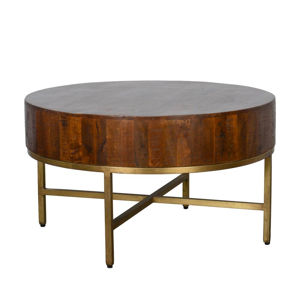 Montreal 32 inch Round Coffee Table by Kosas Home