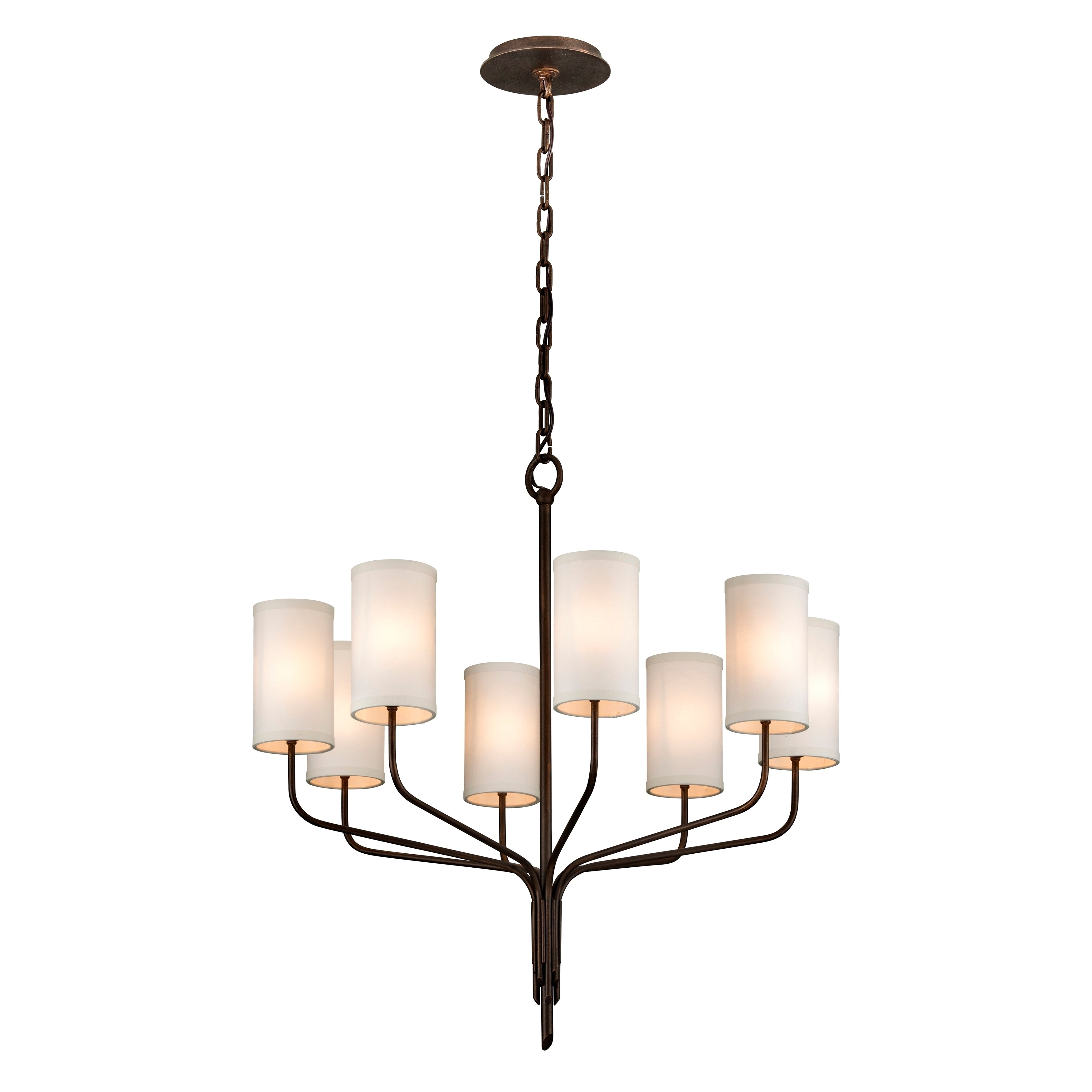Troy Lighting Juniper 8-light Juniper Bronze Chandelier - Chandeliers For Bedrooms by Overstock.com