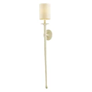 Troy Lighting Faulkner 48-inch Gesso White Wall Sconce - On Sale - Bed ...