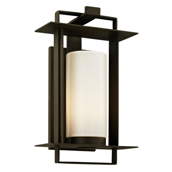 Troy Lighting Kendrick 1 Light Bronze Small Outdoor Wall Sconce Troy Lighting Kendrick 1 Light Bronze Small Outdoor Wall Sconce