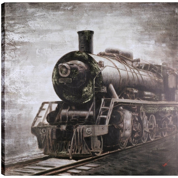 The Steam Engine, Fresh Printed Canvas Wall Art Décor, Gallery Wrapped