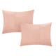preview thumbnail 3 of 6, Chic Home Tinos Coral Ruched Ruffled 20-Piece Bed in a Bag Set