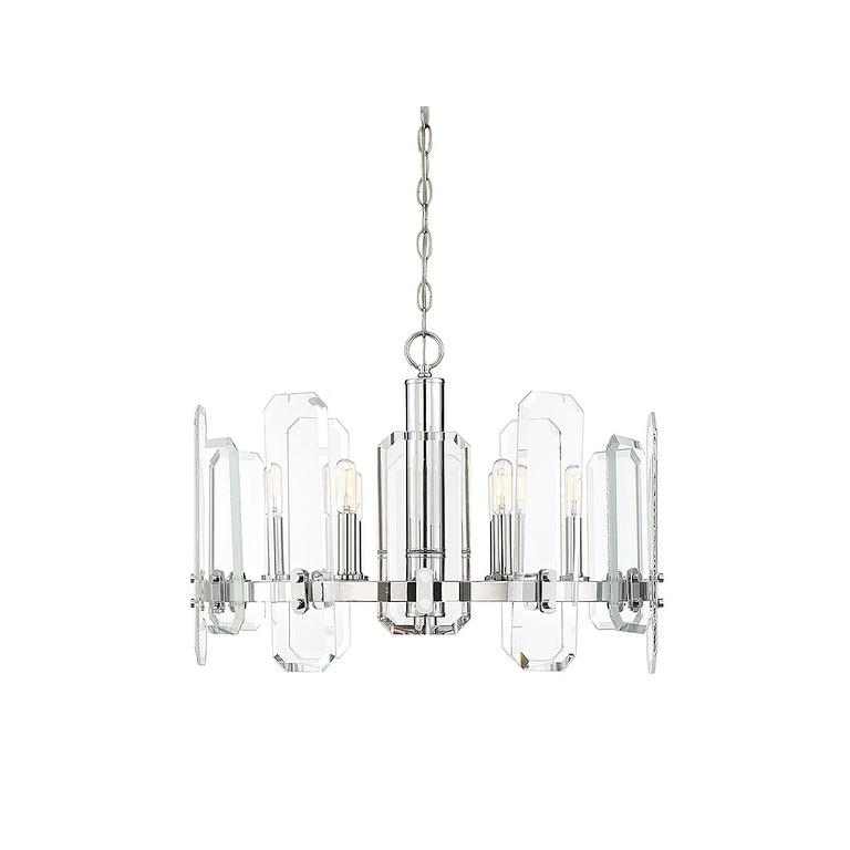 Harrow Polished Chrome 6-light Chandelier - Chandeliers For Bedrooms by Overstock.com
