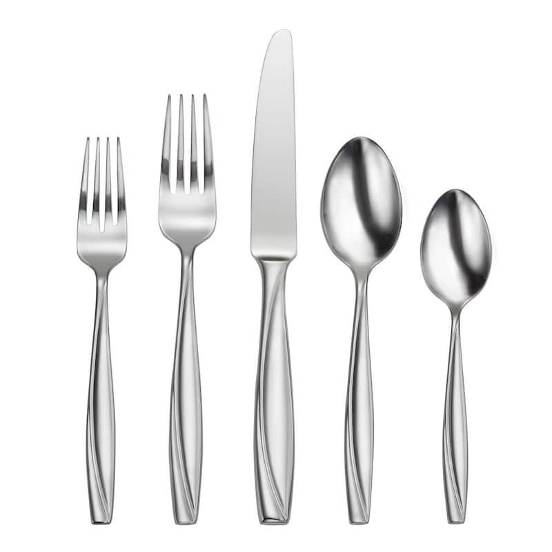 Oneida Camlynn Mirror Stainless Steel 20-Piece Flatware Set -Service for 4