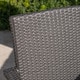 preview thumbnail 6 of 8, Gaston Outdoor 9-piece Square Wicker Dining Set with Cushions by Christopher Knight Home