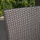 preview thumbnail 9 of 11, Fiona Outdoor 9-piece Wicker Dining Set by Christopher Knight Home