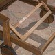 preview thumbnail 14 of 17, Perla Outdoor Acacia Wood Chaise Lounge with Cushion by Christopher Knight Home