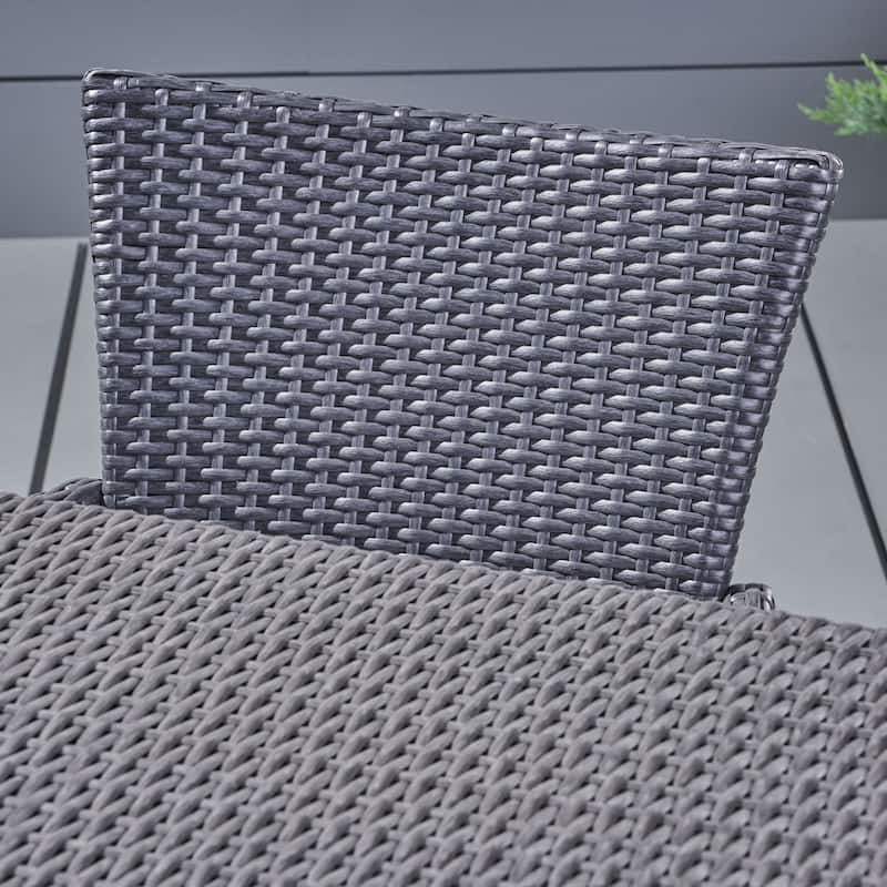 Aristo Outdoor 9-piece Square Wicker Dining Set with Cushions by Christopher Knight Home