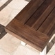 preview thumbnail 3 of 11, Jubilee Farmhouse Rectangle Acacia Wood Picnic Dining Bench by Christopher Knight Home