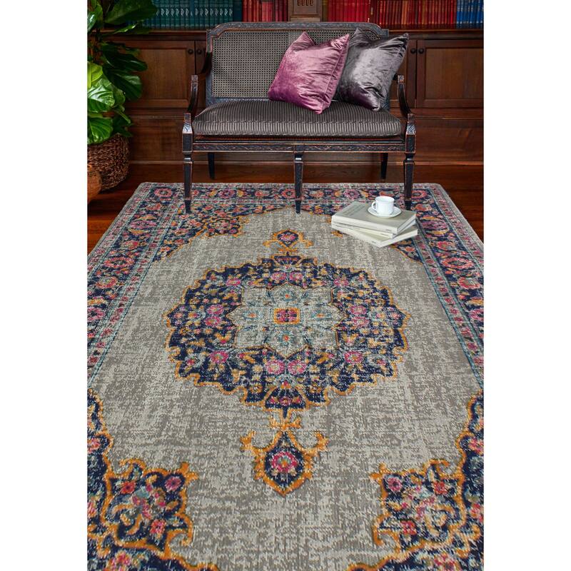 Bashian Carlos Transitional Machine Made Area Rug