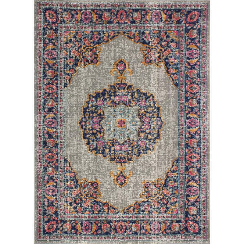 Bashian Carlos Transitional Machine Made Area Rug