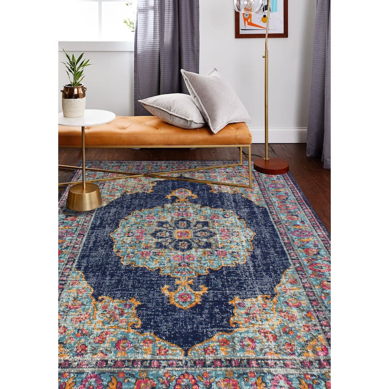 Bashian Carlos Transitional Machine Made Area Rug