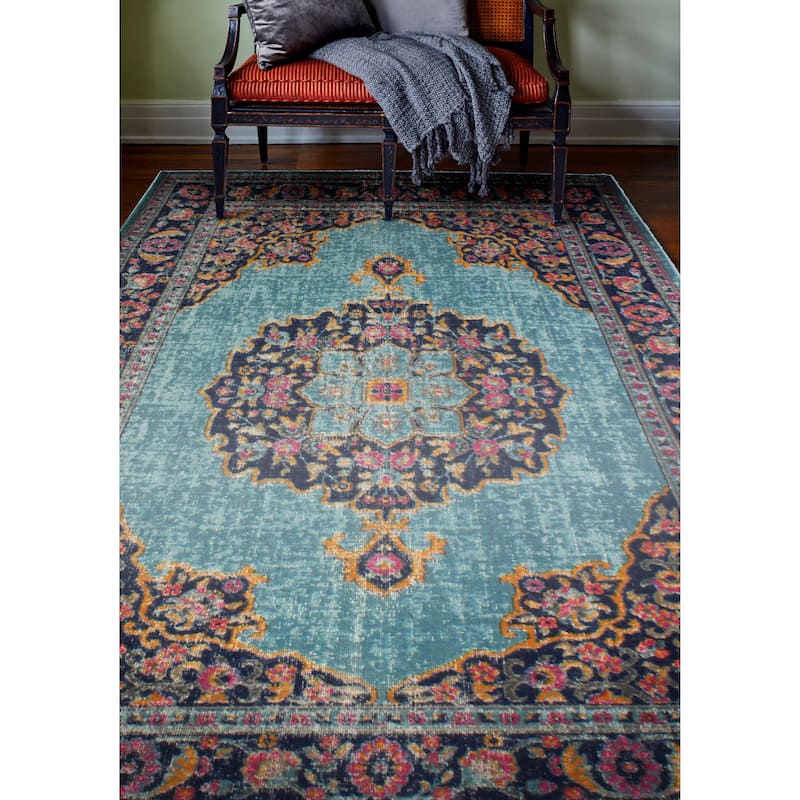 Bashian Carlos Transitional Machine Made Area Rug