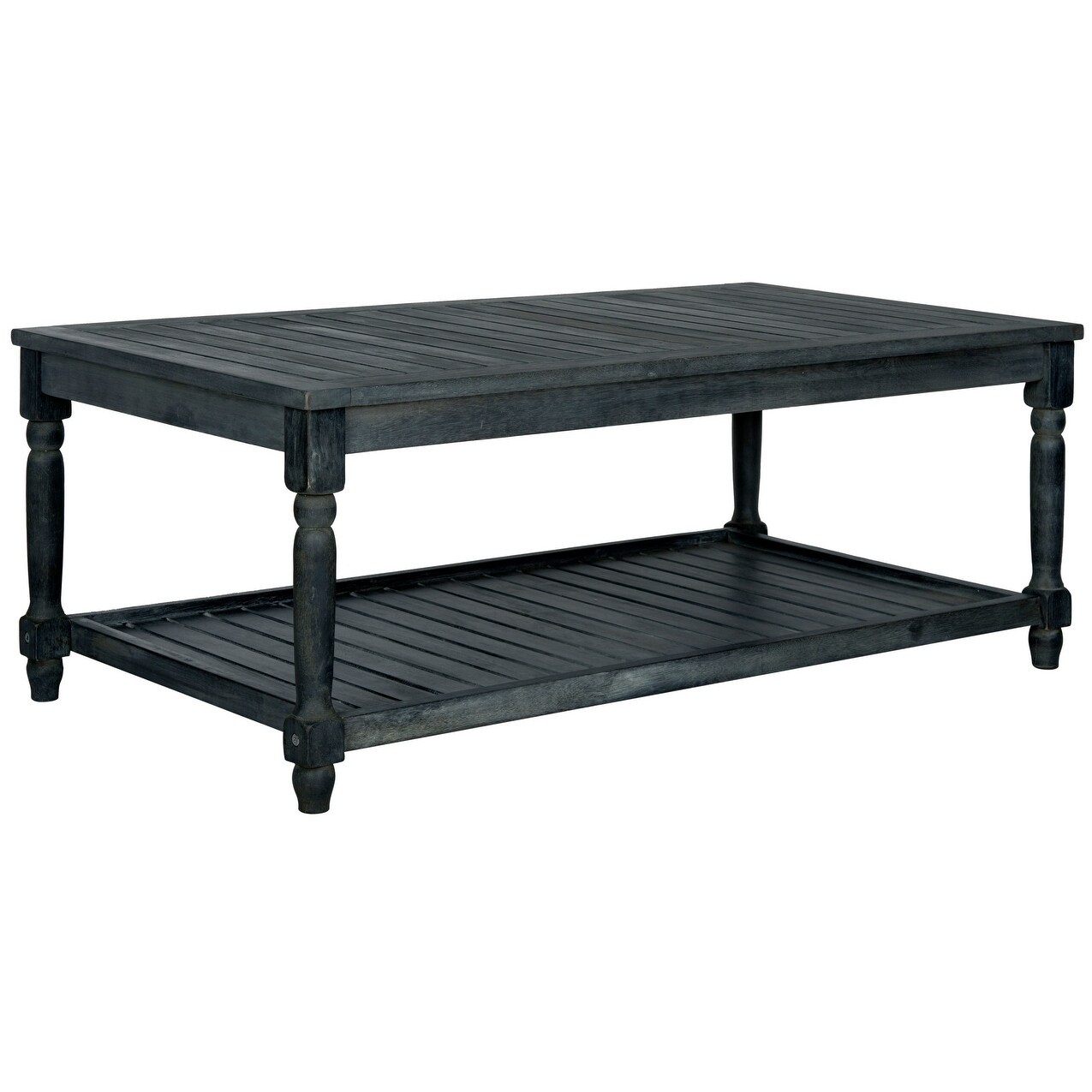 Safavieh Oakley Dark Slate Grey Coffee Table 43 3 X 23 6 16 5 Safavieh Oakley Dark Slate Grey Coffee Table 43 3 X 23 6 16 5
