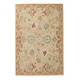 preview thumbnail 6 of 16, Alexander Home Transitional Floral Mosaic Hand-Hooked 100% Wool Rug 12' x 15' - Ivory/Multi - Rectangle