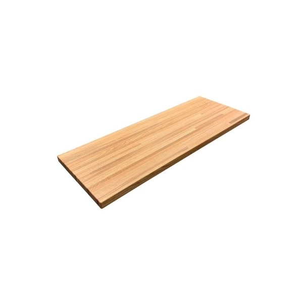 Forever Joint Red Oak 1-1/2" x 26" x 60" Butcher Block Wood Countertop - N/A. Opens flyout.
