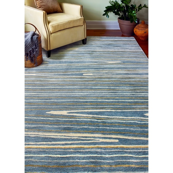 Alison Contemporary Hand Tufted Area Rug. Opens flyout.