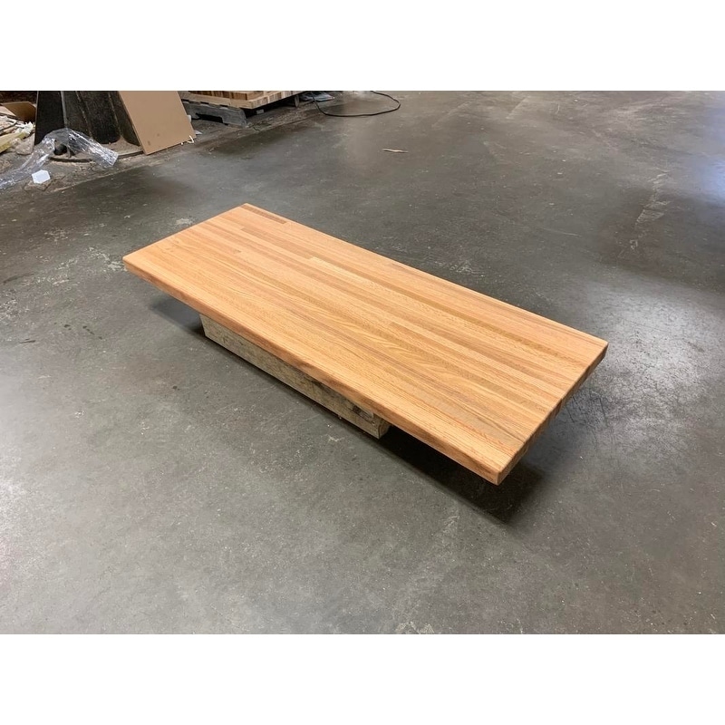 Featured image of post Red Oak Coffee Table / Crafted with selected oak veneer, the nile storage coffee table represents the convergence of style, quality and functionality.