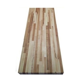 Forever Joint Hard Maple 1-1/4" X 4" x 72" Butcher Block Back Splash