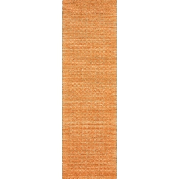 Nourison Perris Hand-woven Wool Area Rug - 2'3" x 8' Runner - Sunset - Runner/Rectangle