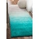 preview thumbnail 14 of 57, nuLOOM Handmade Soft and Plush Ombre Shag Rug