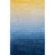 preview thumbnail 10 of 57, Brooklyn Rug Co Handmade Soft and Plush Ombre Shag Rug