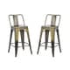 Carbon Loft Ruska Steel 30-inch Bar Stool (Set of 2) - Thumbnail 12