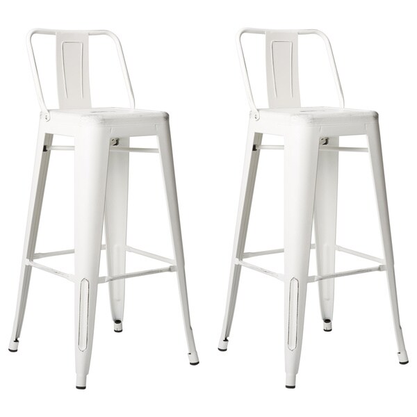 Carbon Loft Ruska Steel 30inch Bar Stool (Set of 2) On Sale