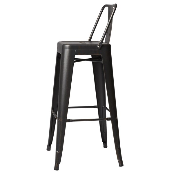 Carbon Loft Ruska Steel 30-inch Bar Stool (Set of 2)