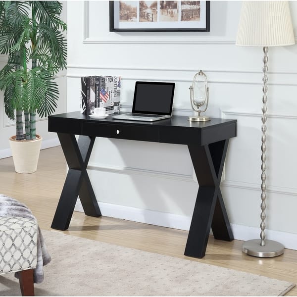 Shop Copper Grove Helena Espresso White Wood Desk With Drawer