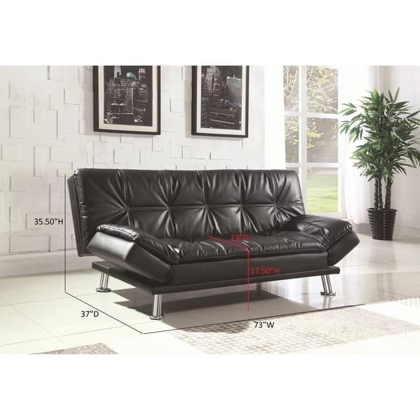 Coaster Furniture Dilleston Tufted Back Upholstered Sofa Bed