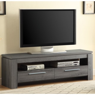 Shop Dark Taupe Reclaimed-look 48-inch TV Console with 3 Drawers