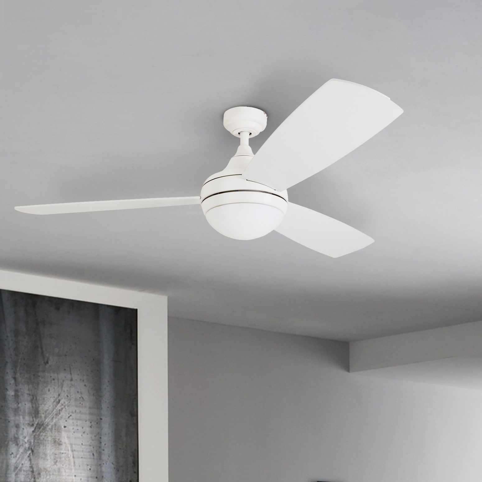 Porch Den Nebeker 52 Inch Led Ceiling Fan With Remote Control