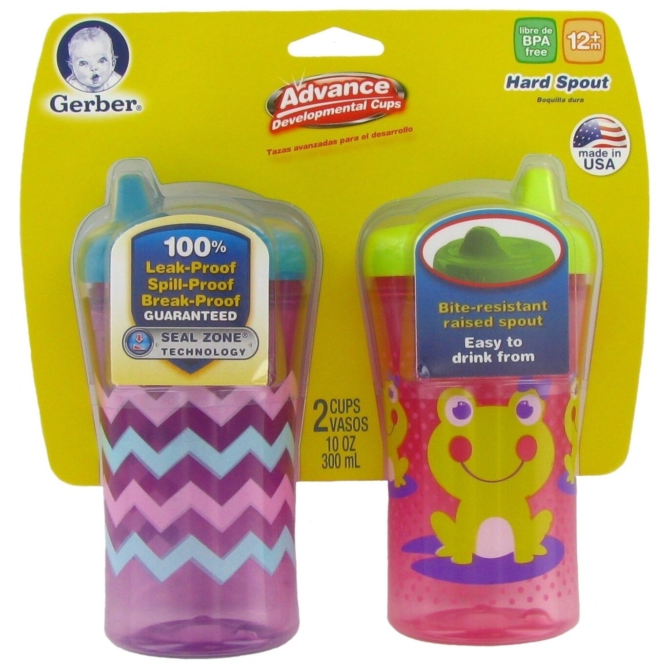 gerber graduates hard spout sippy cup