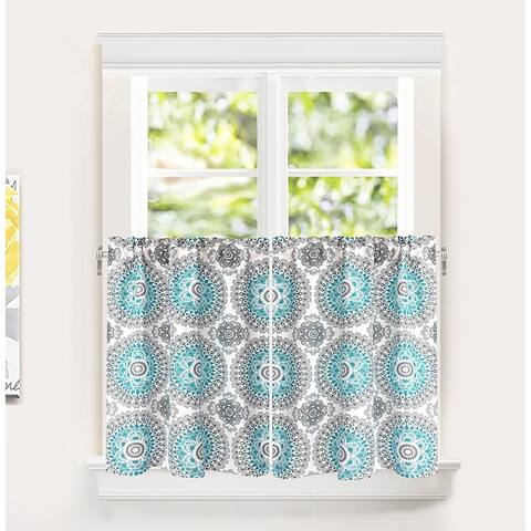 DriftAway Bella Medallion Pattern Kitchen Tier Pair