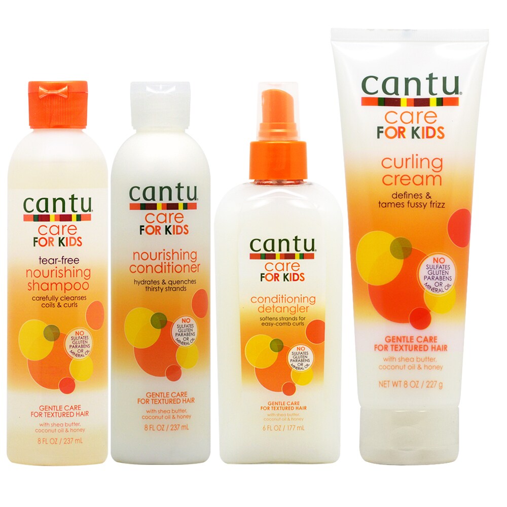 Cantu Care for Kids 4-piece Hair Care Set II