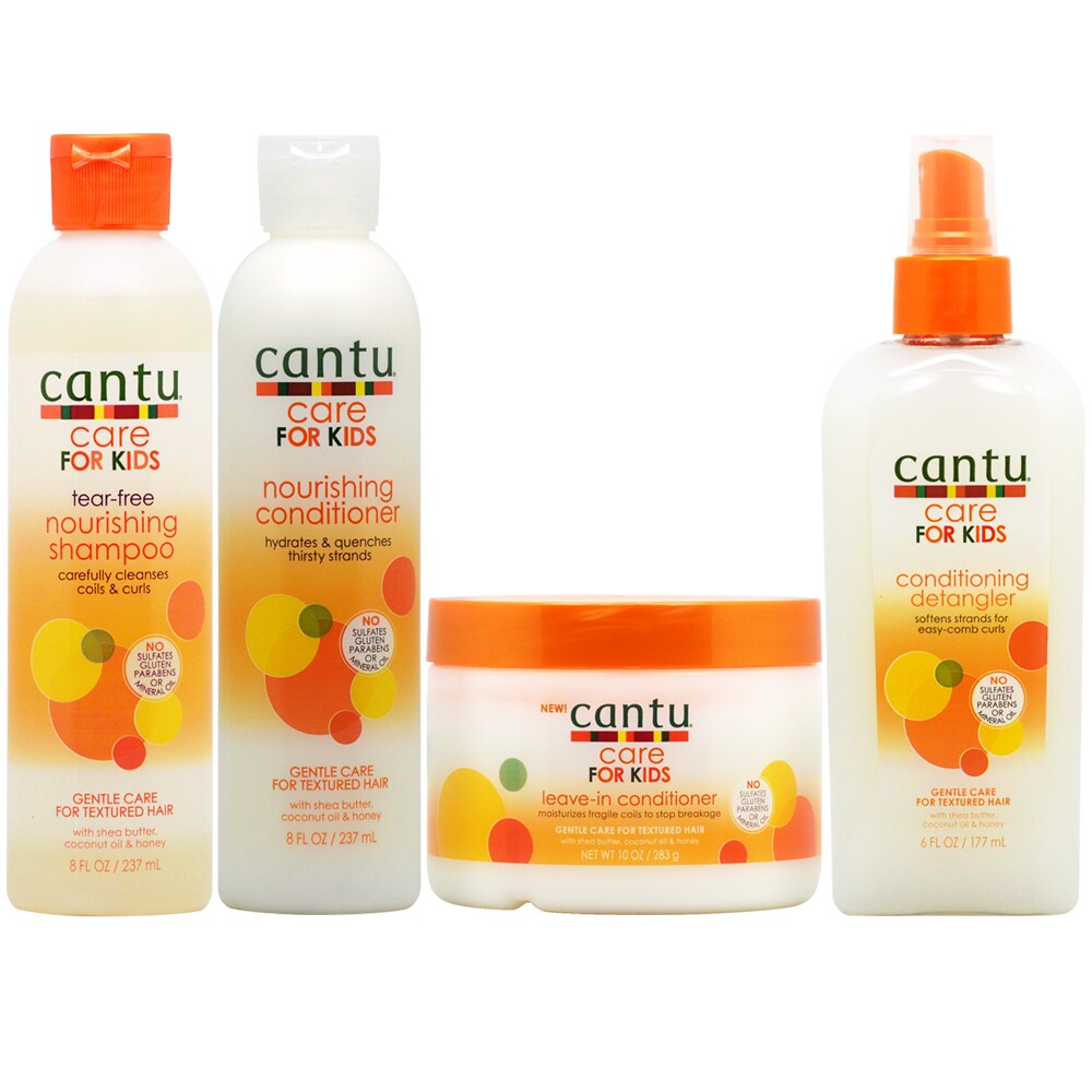 Shop Cantu Care For Kids 4 Piece Hair Care Set I Free Shipping